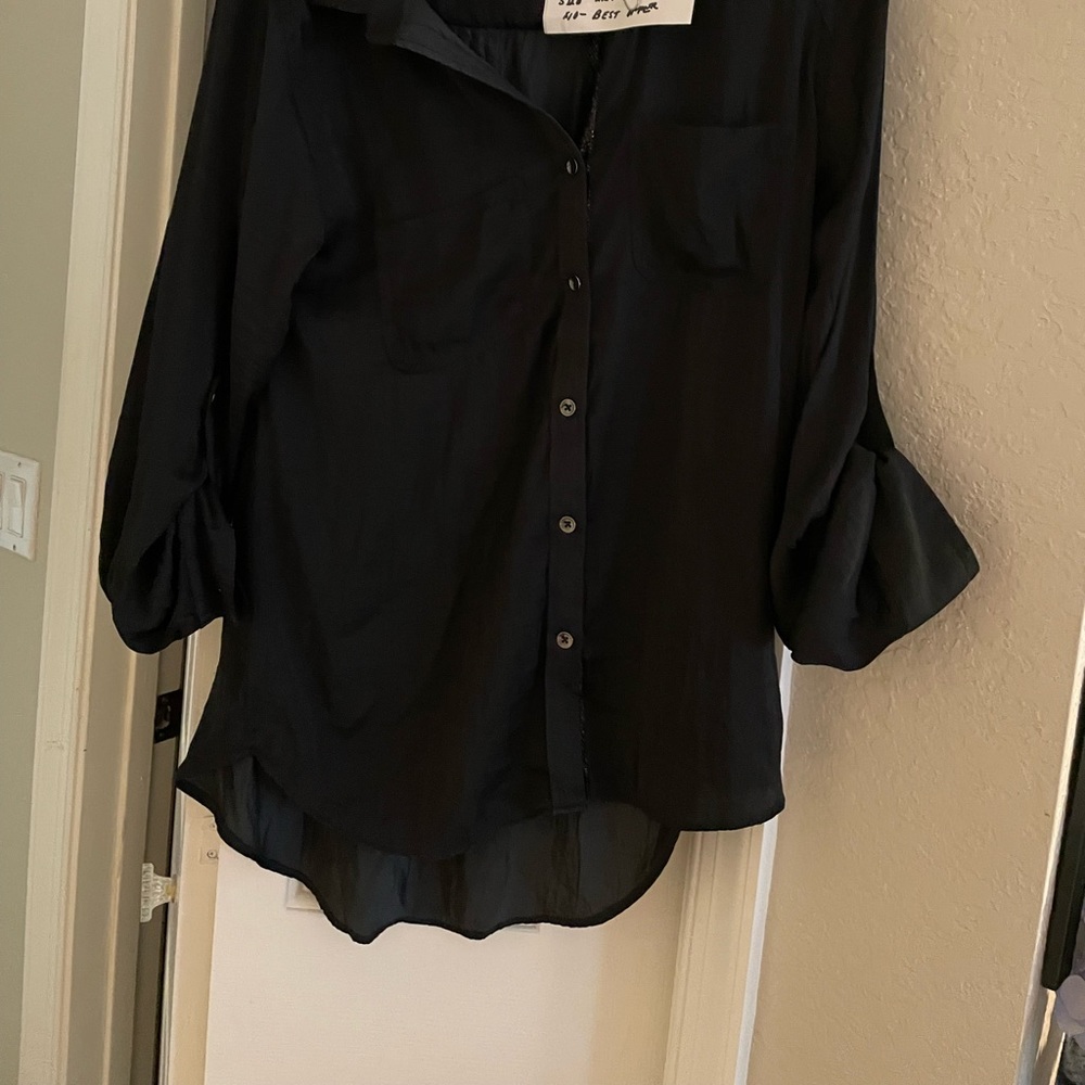 Black top with Halloween theme